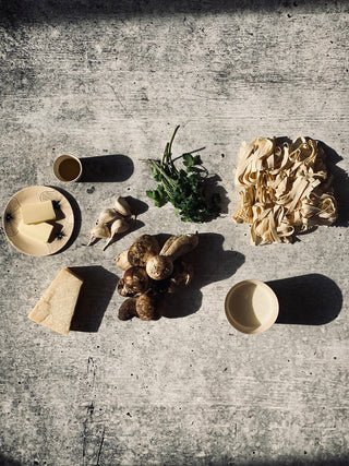 TAGLIATELLES AUX CÈPES