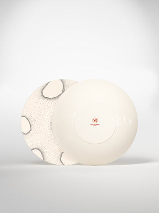 Soup Plate Archipel-Saints-Pères Paris- Ceramic Plates, Platters, Bowls, Coffee Cups. Animal Designs, Zebra, Flamingo, Elephant. Graphic Designs and more.