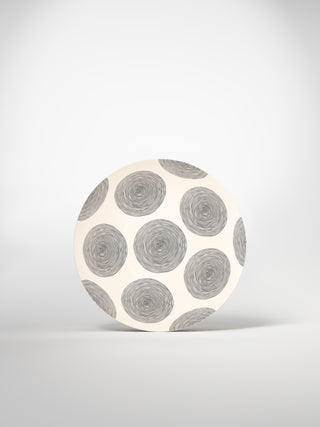 Soup Plate Circle Medium-Saints-Pères Paris- Ceramic Plates, Platters, Bowls, Coffee Cups. Animal Designs, Zebra, Flamingo, Elephant. Graphic Designs and more.