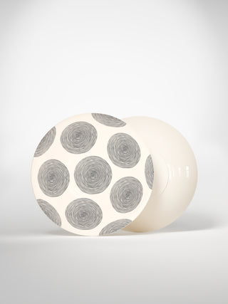 Soup Plate Circle Medium-Saints-Pères Paris- Ceramic Plates, Platters, Bowls, Coffee Cups. Animal Designs, Zebra, Flamingo, Elephant. Graphic Designs and more.