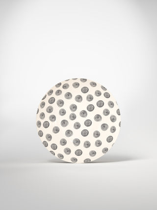 Soup Plate Circle Small-Saints-Pères Paris- Ceramic Plates, Platters, Bowls, Coffee Cups. Animal Designs, Zebra, Flamingo, Elephant. Graphic Designs and more.