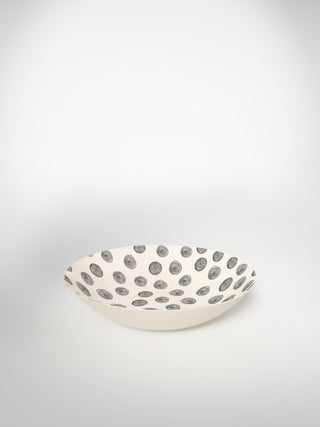 Soup Plate Circle Small-Saints-Pères Paris- Ceramic Plates, Platters, Bowls, Coffee Cups. Animal Designs, Zebra, Flamingo, Elephant. Graphic Designs and more.