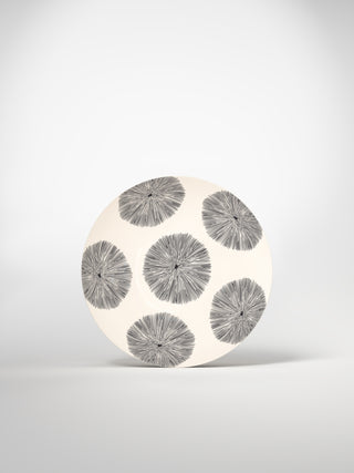 Soup Plate Porcupine Medium-Saints-Pères Paris- Ceramic Plates, Platters, Bowls, Coffee Cups. Animal Designs, Zebra, Flamingo, Elephant. Graphic Designs and more.