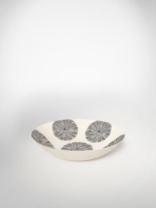 Soup Plate Porcupine Medium-Saints-Pères Paris- Ceramic Plates, Platters, Bowls, Coffee Cups. Animal Designs, Zebra, Flamingo, Elephant. Graphic Designs and more.