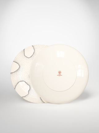 Main Plate Archipel-Saints-Pères Paris- Ceramic Plates, Platters, Bowls, Coffee Cups. Animal Designs, Zebra, Flamingo, Elephant. Graphic Designs and more.