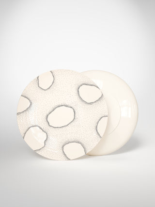 Main Plate Archipel-Saints-Pères Paris- Ceramic Plates, Platters, Bowls, Coffee Cups. Animal Designs, Zebra, Flamingo, Elephant. Graphic Designs and more.