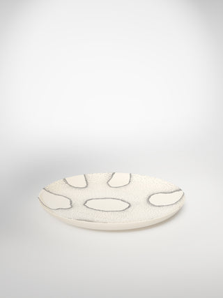 Main Plate Archipel-Saints-Pères Paris- Ceramic Plates, Platters, Bowls, Coffee Cups. Animal Designs, Zebra, Flamingo, Elephant. Graphic Designs and more.