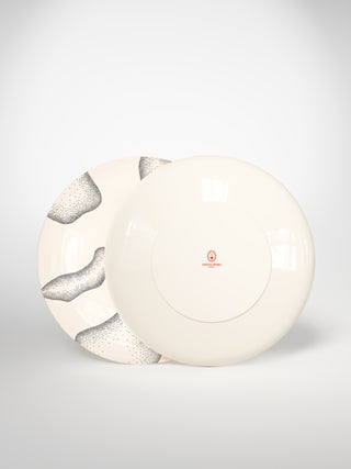 Main Plate Lechen-Saints-Pères Paris- Ceramic Plates, Platters, Bowls, Coffee Cups. Animal Designs, Zebra, Flamingo, Elephant. Graphic Designs and more.