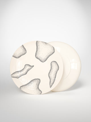 Main Plate Lechen-Saints-Pères Paris- Ceramic Plates, Platters, Bowls, Coffee Cups. Animal Designs, Zebra, Flamingo, Elephant. Graphic Designs and more.