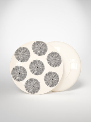 Main Plate Porcupine Medium-Saints-Pères Paris- Ceramic Plates, Platters, Bowls, Coffee Cups. Animal Designs, Zebra, Flamingo, Elephant. Graphic Designs and more.