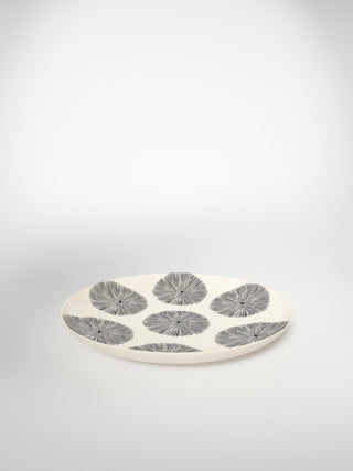 Main Plate Porcupine Medium-Saints-Pères Paris- Ceramic Plates, Platters, Bowls, Coffee Cups. Animal Designs, Zebra, Flamingo, Elephant. Graphic Designs and more.