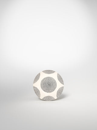 Bread Plate Circle Medium-Saints-Pères Paris- Ceramic Plates, Platters, Bowls, Coffee Cups. Animal Designs, Zebra, Flamingo, Elephant. Graphic Designs and more.