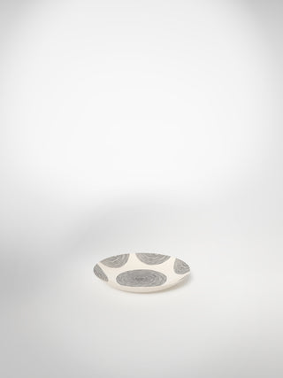 Bread Plate Circle Medium-Saints-Pères Paris- Ceramic Plates, Platters, Bowls, Coffee Cups. Animal Designs, Zebra, Flamingo, Elephant. Graphic Designs and more.