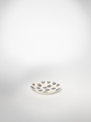 Bread Plate Circle Small-Saints-Pères Paris- Ceramic Plates, Platters, Bowls, Coffee Cups. Animal Designs, Zebra, Flamingo, Elephant. Graphic Designs and more.