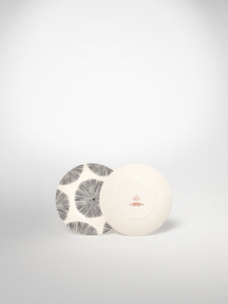 Bread Plate Porcupine Medium-Saints-Pères Paris- Ceramic Plates, Platters, Bowls, Coffee Cups. Animal Designs, Zebra, Flamingo, Elephant. Graphic Designs and more.