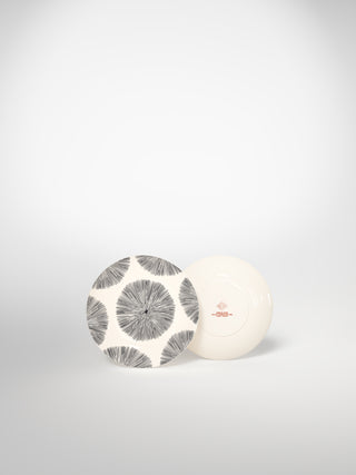 Bread Plate Porcupine Medium-Saints-Pères Paris- Ceramic Plates, Platters, Bowls, Coffee Cups. Animal Designs, Zebra, Flamingo, Elephant. Graphic Designs and more.