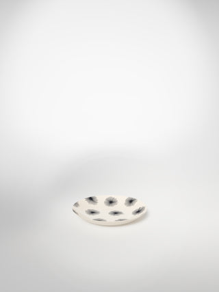 Bread Plate Porcupine Small-Saints-Pères Paris- Ceramic Plates, Platters, Bowls, Coffee Cups. Animal Designs, Zebra, Flamingo, Elephant. Graphic Designs and more.