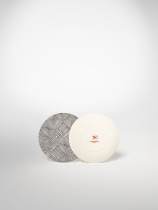 Bread Plate Square Small-Saints-Pères Paris- Ceramic Plates, Platters, Bowls, Coffee Cups. Animal Designs, Zebra, Flamingo, Elephant. Graphic Designs and more.