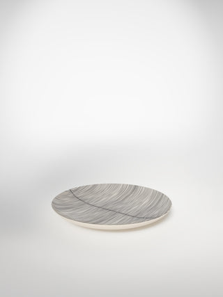 Dessert Plate Coral Fishbone-Saints-Pères Paris- Ceramic Plates, Platters, Bowls, Coffee Cups. Animal Designs, Zebra, Flamingo, Elephant. Graphic Designs and more.