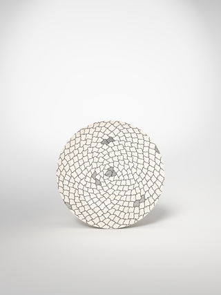 Dessert Plate Coral Scalp-Saints-Pères Paris- Ceramic Plates, Platters, Bowls, Coffee Cups. Animal Designs, Zebra, Flamingo, Elephant. Graphic Designs and more.