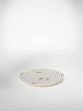 Dessert Plate Coral Scalp-Saints-Pères Paris- Ceramic Plates, Platters, Bowls, Coffee Cups. Animal Designs, Zebra, Flamingo, Elephant. Graphic Designs and more.