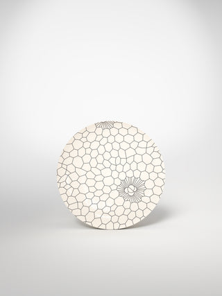 Dessert Plate Dryness-Saints-Pères Paris- Ceramic Plates, Platters, Bowls, Coffee Cups. Animal Designs, Zebra, Flamingo, Elephant. Graphic Designs and more.