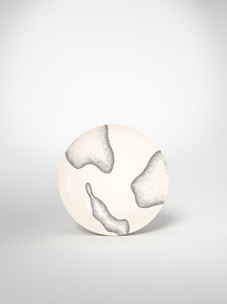 Dessert Plate Lechen-Saints-Pères Paris- Ceramic Plates, Platters, Bowls, Coffee Cups. Animal Designs, Zebra, Flamingo, Elephant. Graphic Designs and more.