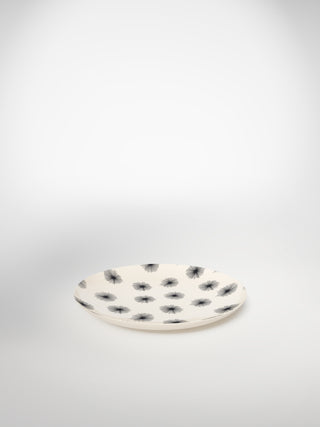 Dessert Plate Porcupine Small-Saints-Pères Paris- Ceramic Plates, Platters, Bowls, Coffee Cups. Animal Designs, Zebra, Flamingo, Elephant. Graphic Designs and more.