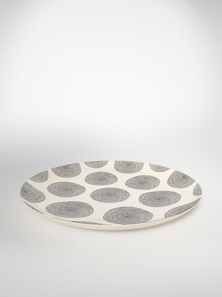 Presentation Circle Medium-Saints-Pères Paris- Ceramic Plates, Platters, Bowls, Coffee Cups. Animal Designs, Zebra, Flamingo, Elephant. Graphic Designs and more.