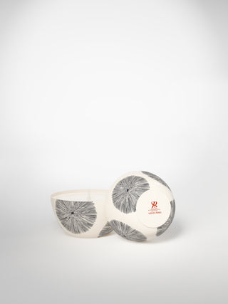 Halo Candle - Porcupine Medium-Saints-Pères Paris- Ceramic Plates, Platters, Bowls, Coffee Cups. Animal Designs, Zebra, Flamingo, Elephant. Graphic Designs and more.