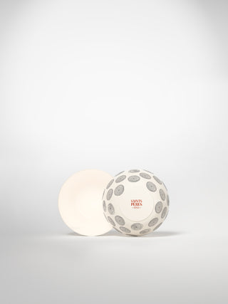 Breakfast Bowl Circle Small-Saints-Pères Paris- Ceramic Plates, Platters, Bowls, Coffee Cups. Animal Designs, Zebra, Flamingo, Elephant. Graphic Designs and more.