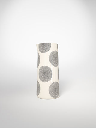 Vase Circle Medium-Saints-Pères Paris- Ceramic Plates, Platters, Bowls, Coffee Cups. Animal Designs, Zebra, Flamingo, Elephant. Graphic Designs and more.