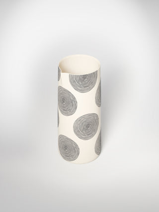 Vase Circle Medium-Saints-Pères Paris- Ceramic Plates, Platters, Bowls, Coffee Cups. Animal Designs, Zebra, Flamingo, Elephant. Graphic Designs and more.