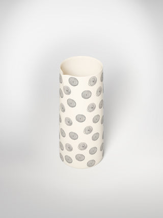 Vase Circle Small-Saints-Pères Paris- Ceramic Plates, Platters, Bowls, Coffee Cups. Animal Designs, Zebra, Flamingo, Elephant. Graphic Designs and more.