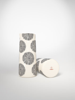 Vase Porcupine Medium-Saints-Pères Paris- Ceramic Plates, Platters, Bowls, Coffee Cups. Animal Designs, Zebra, Flamingo, Elephant. Graphic Designs and more.