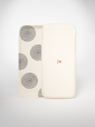 Cake Platter Circle Medium-Saints-Pères Paris- Ceramic Plates, Platters, Bowls, Coffee Cups. Animal Designs, Zebra, Flamingo, Elephant. Graphic Designs and more.