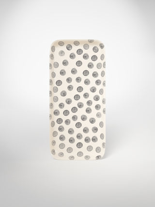 Cake Platter Circle Small-Saints-Pères Paris- Ceramic Plates, Platters, Bowls, Coffee Cups. Animal Designs, Zebra, Flamingo, Elephant. Graphic Designs and more.