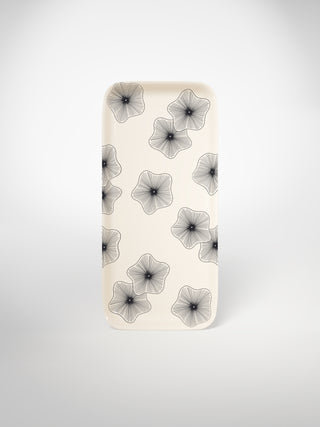 Cake Platter Coral Flowers-Saints-Pères Paris- Ceramic Plates, Platters, Bowls, Coffee Cups. Animal Designs, Zebra, Flamingo, Elephant. Graphic Designs and more.