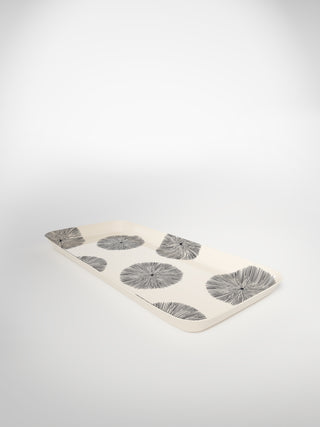 Cake Platter Porcupine Meduim-Saints-Pères Paris- Ceramic Plates, Platters, Bowls, Coffee Cups. Animal Designs, Zebra, Flamingo, Elephant. Graphic Designs and more.