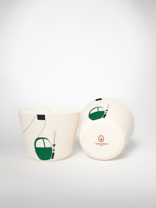 Classic Candle - Skilift Green-Saints-Pères Paris- Ceramic Plates, Platters, Bowls, Coffee Cups. Animal Designs, Zebra, Flamingo, Elephant. Graphic Designs and more.