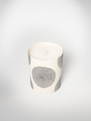 Signature Candle - Circle Meduim-Saints-Pères Paris- Ceramic Plates, Platters, Bowls, Coffee Cups. Animal Designs, Zebra, Flamingo, Elephant. Graphic Designs and more.