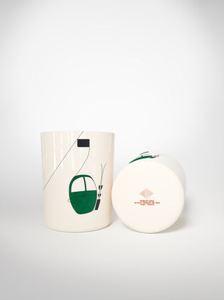 Mug Skilift Green-Saints-Pères Paris- Ceramic Plates, Platters, Bowls, Coffee Cups. Animal Designs, Zebra, Flamingo, Elephant. Graphic Designs and more.