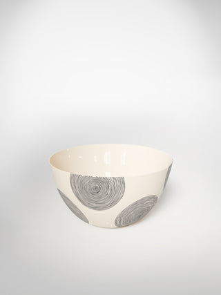 Noodle Bowl Circle Medium-Saints-Pères Paris- Ceramic Plates, Platters, Bowls, Coffee Cups. Animal Designs, Zebra, Flamingo, Elephant. Graphic Designs and more.