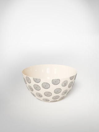 Noodle Bowl Circle Small-Saints-Pères Paris- Ceramic Plates, Platters, Bowls, Coffee Cups. Animal Designs, Zebra, Flamingo, Elephant. Graphic Designs and more.