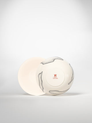 Noodle Bowl Lechen-Saints-Pères Paris- Ceramic Plates, Platters, Bowls, Coffee Cups. Animal Designs, Zebra, Flamingo, Elephant. Graphic Designs and more.