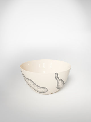 Noodle Bowl Lechen-Saints-Pères Paris- Ceramic Plates, Platters, Bowls, Coffee Cups. Animal Designs, Zebra, Flamingo, Elephant. Graphic Designs and more.