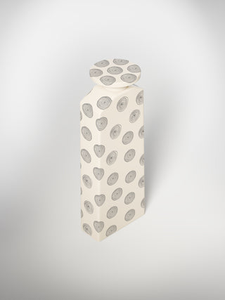 Olive Oil Bottle 75cl Circle Small-Saints-Pères Paris- Ceramic Plates, Platters, Bowls, Coffee Cups. Animal Designs, Zebra, Flamingo, Elephant. Graphic Designs and more.