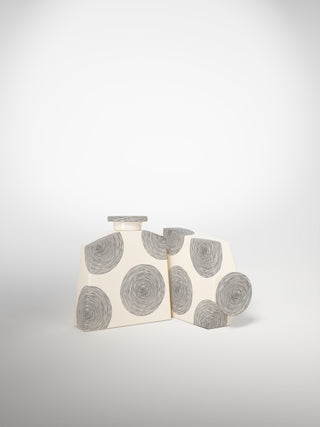 Olive Oil Bottle 50cl Circle Medium-Saints-Pères Paris- Ceramic Plates, Platters, Bowls, Coffee Cups. Animal Designs, Zebra, Flamingo, Elephant. Graphic Designs and more.