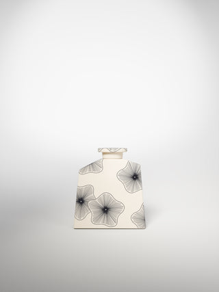 Olive Oil Bottle 50cl Coral Flowers-Saints-Pères Paris- Ceramic Plates, Platters, Bowls, Coffee Cups. Animal Designs, Zebra, Flamingo, Elephant. Graphic Designs and more.