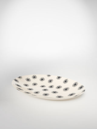 Oval Serving Platter Porcupine Small-Saints-Pères Paris- Ceramic Plates, Platters, Bowls, Coffee Cups. Animal Designs, Zebra, Flamingo, Elephant. Graphic Designs and more.